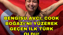 Bengisu Avcı, Cook Boğazı'nı yüzerek geçen ilk Türk oldu! - haberi