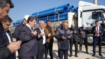 Büyükşehir Pamukçu da tarımsal sulama kapasitesini artırıyor - haberi