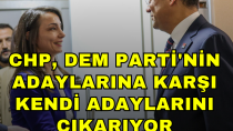 CHP, DEM Parti'nin adaylarına karşı kendi adaylarını çıkarıyor - haberi