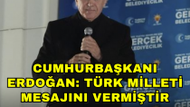 Cumhurbaşkanı Erdoğan, Türk milleti mesajını vermiştir! - haberi