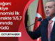 Erdoğan Türkiye Ekonomisi İlk Çeyrekte Yüzde 5,7 Oranında Büyüdü