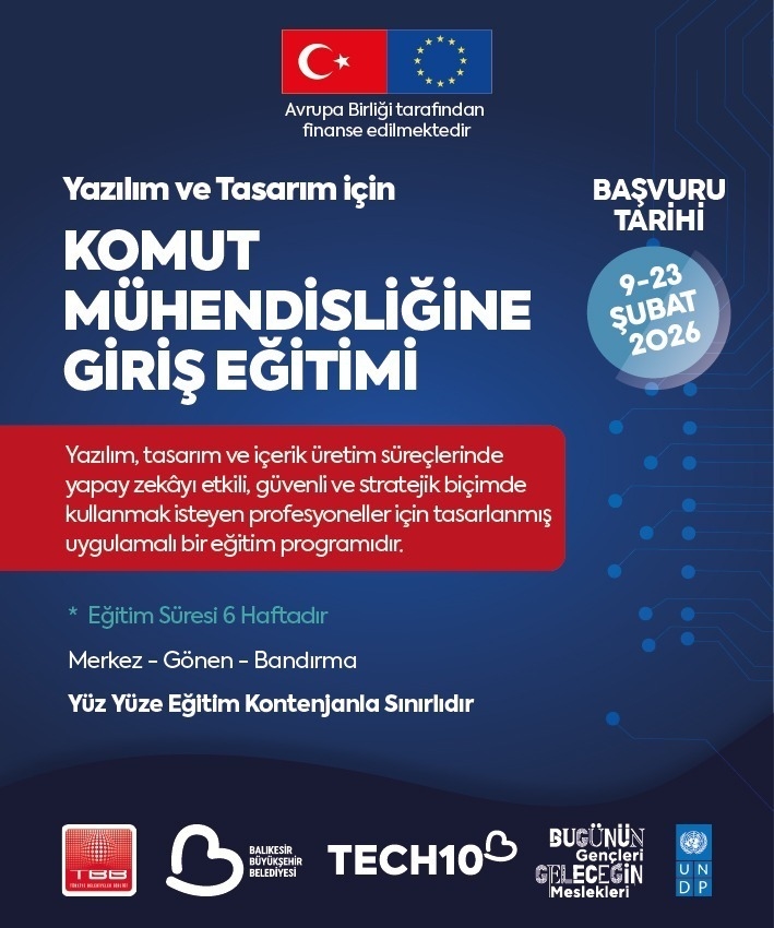Balıkesir, Komut Mühendisliğine Giriş Eğitimiyle Gençleri Yazılıma Hazırlıyor