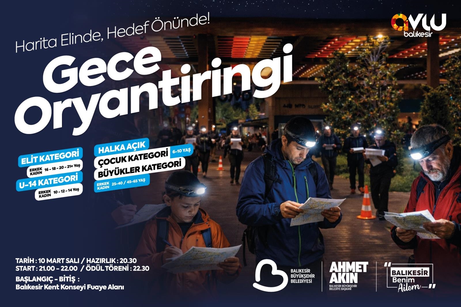 Büyükşehir, Balıkesir’i Oryantiring ile Bir Araya Getiriyor